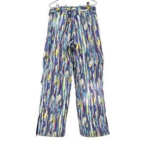 LL Bean Girls 18 / woman 6 Snow Pants Girls Glacier Summit Purple Multicolour